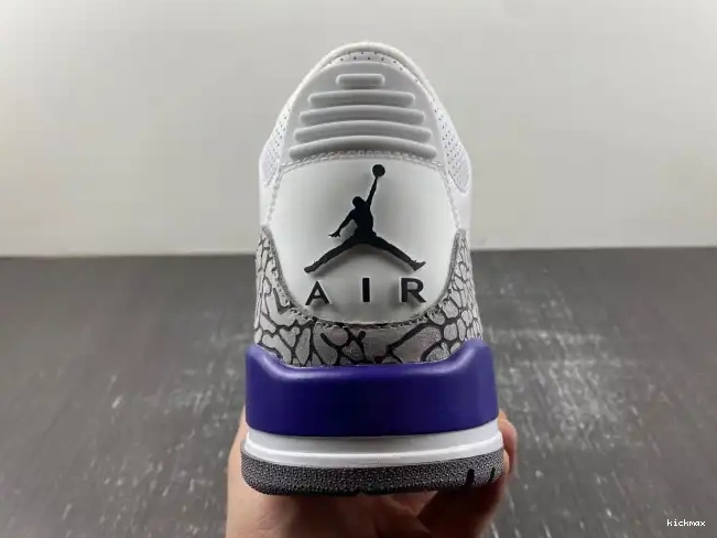 Rep MAX Bryant Jordan 869802-907 Retro 3 Kobe PE 0612